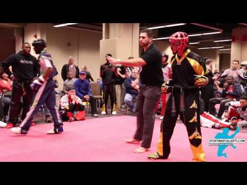 Kevin Walker v Adam Medford Mens Sparring - 2016 AKA Warrior Cup