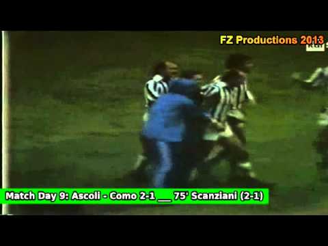 Serie A 1980/1981: Ascoli Calcio All Goals