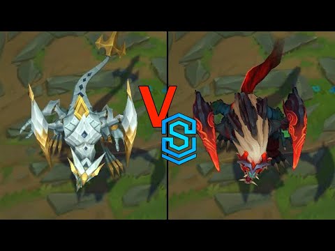 Petricite Cho'gath VS Shan Hai Scrolls Cho'gath