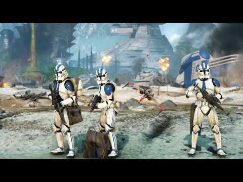Mace Windu and the 501st Defend Kashyyyk - Star Wars Battlefront 2