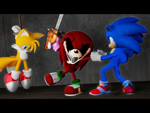 Sonic saves Tails + Knuckles - Sonic And Tails - Good Ending ( FNF Animation)