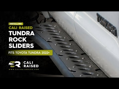 How to Install 2022+ Toyota Tundra Rock Sliders