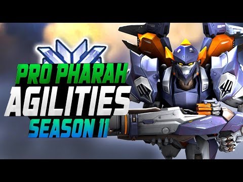When Genji doesn't work, switch to PHARAH! - AGILITIES 50 ELIMS! [ OVERWATCH SEASON 11 TOP 500 ]