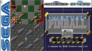 Virtual Pinball Sega Genesis/Mega Drive - C&M Playthrough