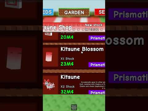 JANDEL SECRET KITSUNE SHOP from Owner Of Grow a Garden!