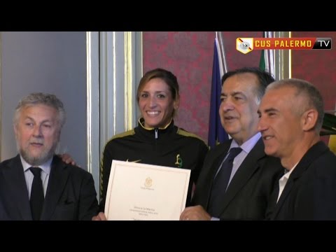 SIMONA LA MANTIA VERSO RIO 2016 - Premiata da Orlando, "orgoglio palermitano""