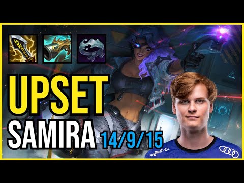 UPSET - SAMIRA vs. APHELIOS ADC | EUW CHALLENGER | PATCH 10.25