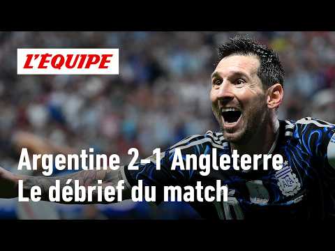 Argentine 2-1 Angleterre : Le débrief de la REMONTADA avec un IMMENSE MESSI (Coupe du monde 2026)