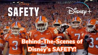 Behind-The-Scenes of SAFETY! **Clemson Football Disney movie** video