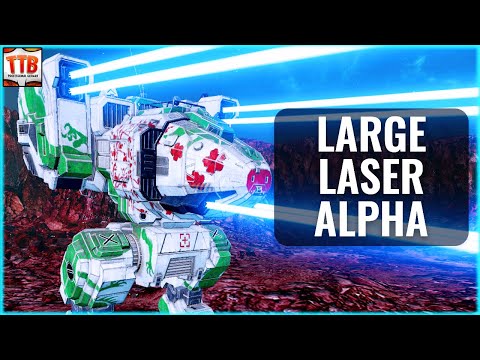 6x LARGE LASER ALPHA STRIKE DRILL! - Stalker - German Mechgineering #1064 MWO