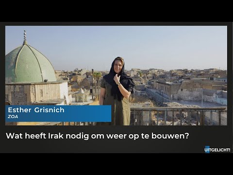 Uitgelicht! 25 oktober 2021 - Esther Grisnich (ZAO) over de situatie in Irak