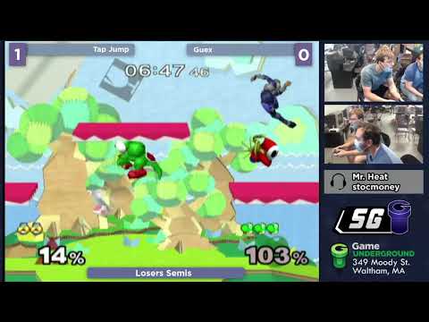 SG 24.8 SSBM - Tap Jump (Sheik) vs. Guex (Yoshi) - Melee LSF