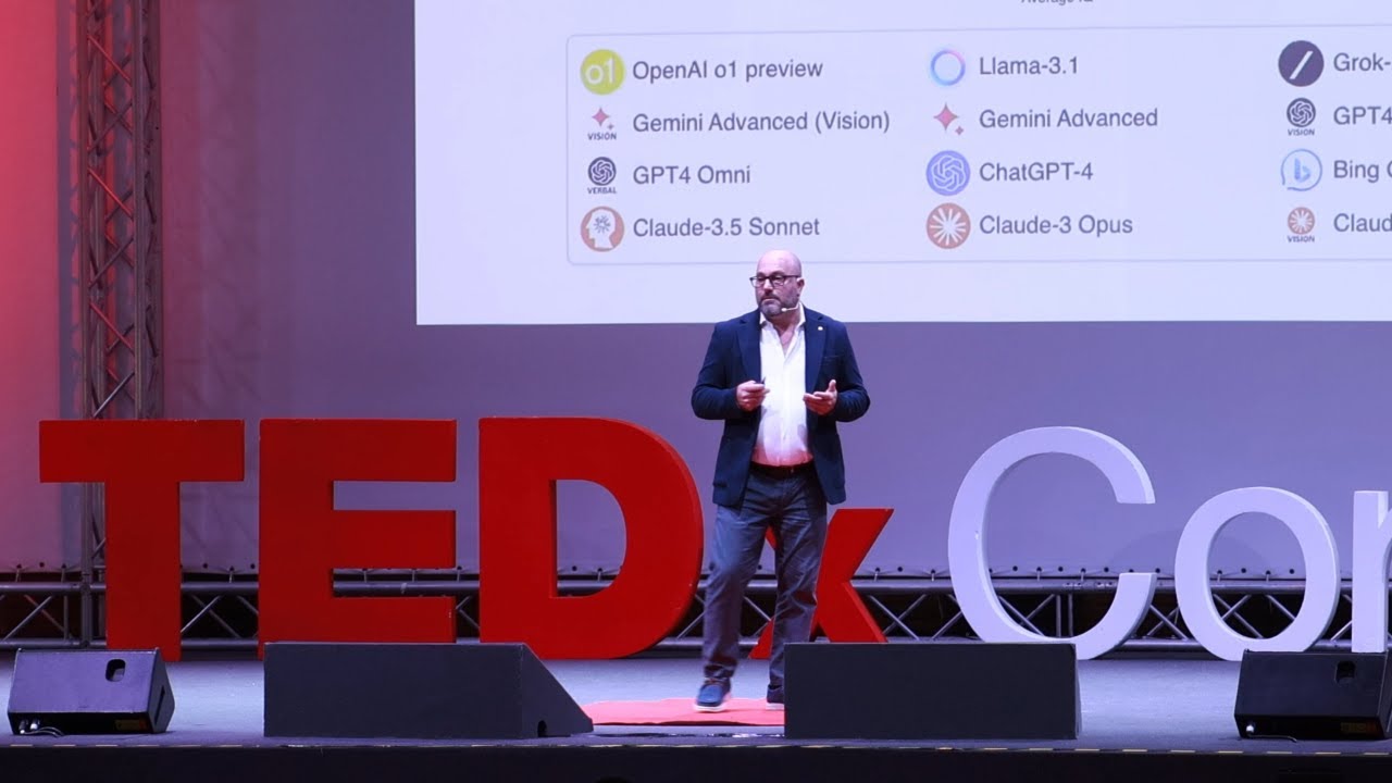 Nel blu dipinto di blu | Alessandro Greco | TEDxCoriano