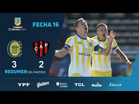 #TorneoSocios | Fecha 16 | resumen de Rosario Central - Patronato