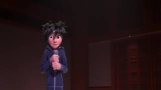 A great invention by hamada of microbots in Hollywood animated movie Big Hero 6