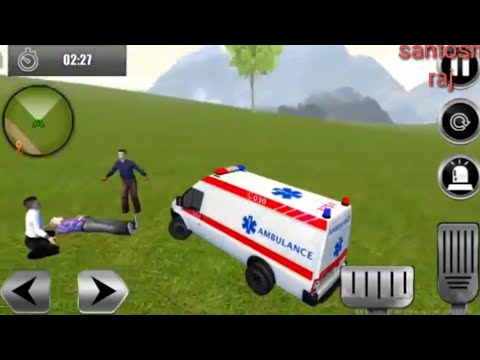 Ambulance Rescue Simulator - Offroad Emergency Driver Car Hero Doctor - Android GamePlay