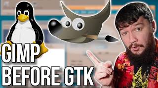 The Life Of GIMP Before GTK Existed