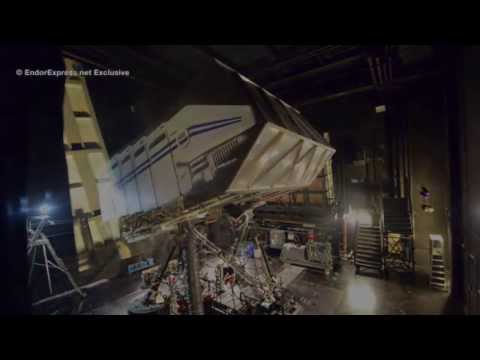 Empty Star Tours Behind the scenes at Disneyland Paris