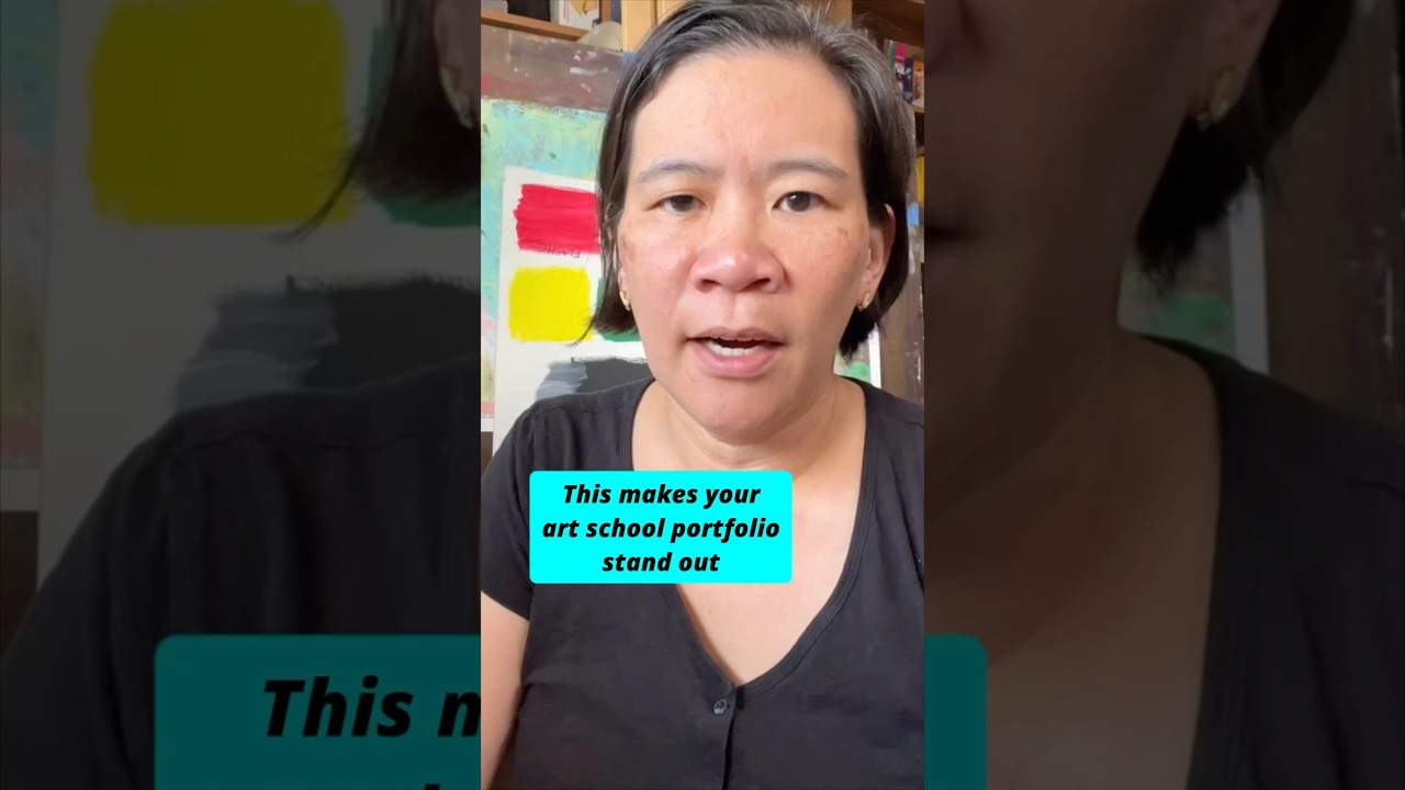 Your Art School Portfolio Will Stand Out if You Add This