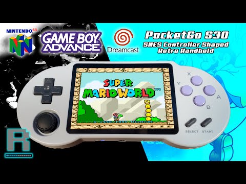 PocketGo S30 | Super Nintendo Themed Retro Handheld