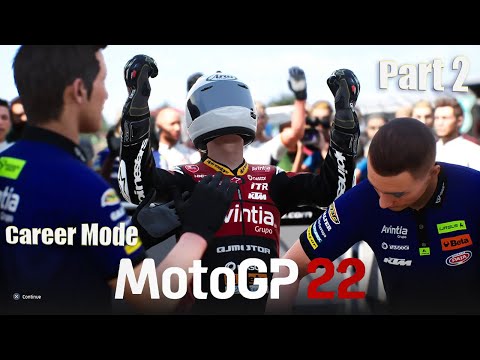 MotoGP 22 Career Mode | Super Aggressive AI | Part 2