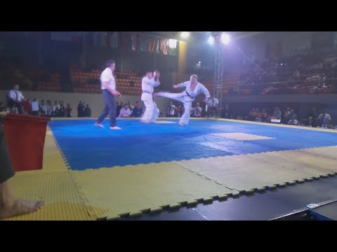 Кишинёв 2018! Полуфинал. Дмитрий Воробей (Беларусь) - Константин Догари (Молдова)/Kyokushin