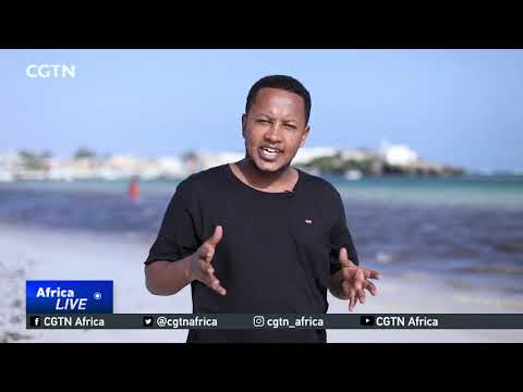 Somali beachcomber ekes out a living combing popular beach