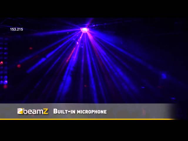 Vidéo teaser pour BeamZ Mini Star Ball 6x 3W RGBAW LEDs 153.215