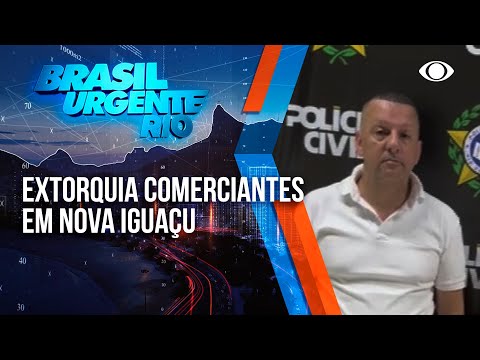 Leader of gang that extorted merchants in Nova Iguaçu is arrested
