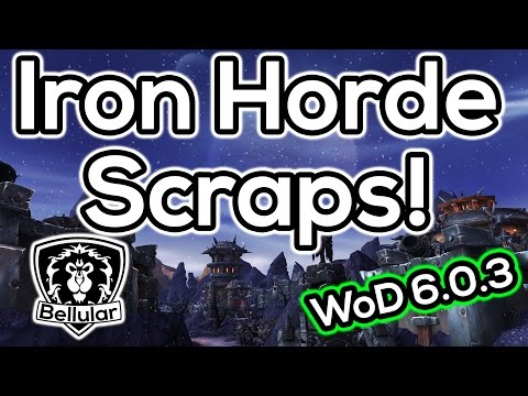 The Best Iron Horde Scrap Farming Locations Guide   Warlords of Draenor