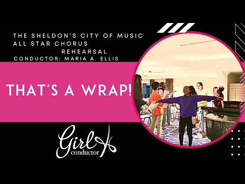 Rehearsal with the All-Stars  It's All Right  arr. Robert T.Gibson (SAB)