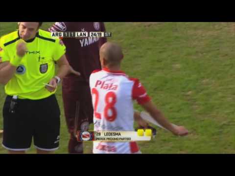 ¿Fue la última del Lobo? Argentinos 1 - Lanús 1. Fecha 15. Primera División 2016.
