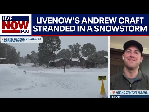 Arizona blizzard: LiveNOW's Andrew Craft describes being stranded in snowstorm | LiveNOW from FOX