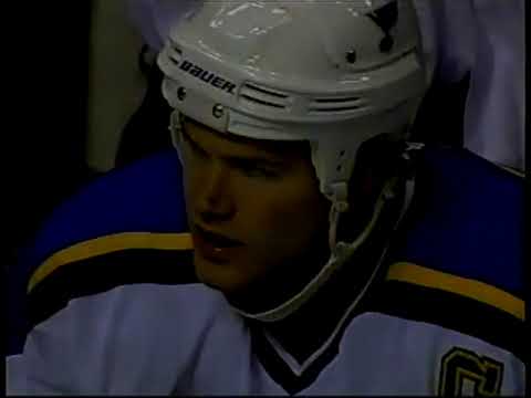 2000-01 NHL St. Louis Blues vs San Jose Sharks