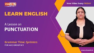 Learn English - A Lesson on Punctuation - VOLT Learning