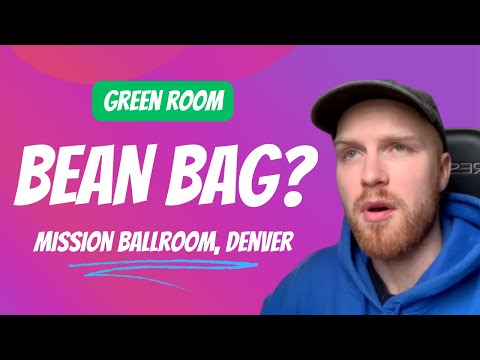 The PERFECT Artist Green Room? ✅ Mission Ballroom, Denver