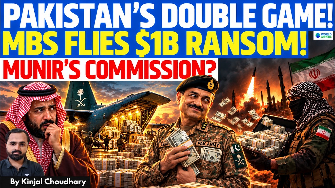 MAKKAH PACT EXPOSED: MBS pays $1B ransom to Houthis via Iran as Munir plays both sides | Kinjal