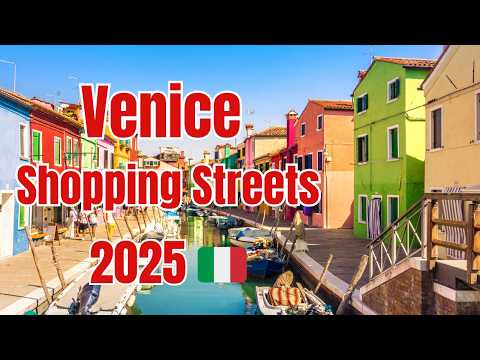 The 10 Best Shopping Streets in Venice, Italy: Must-See in 2025 #italytravel #shoppingtime 🇮🇹