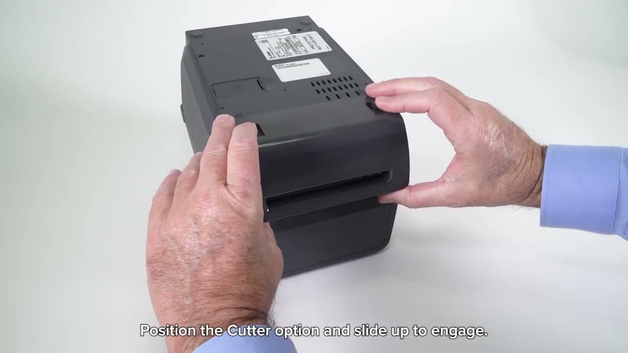 ZD421 & ZD621 - Installing the Cutter Option