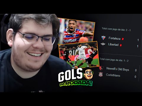 CASIMIRO REAGE: JOGOS DE CORINTHIANS E FORTALEZA PELA SUL-AMERICANA 2023 | GOLS DA RODADA