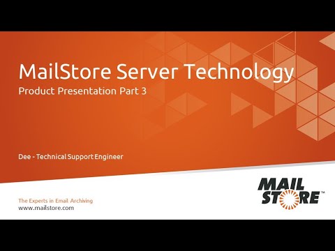 Mailstore tanıtım videosu - bölüm 3