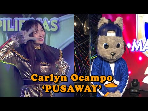 PUSAWAY unmasked as Z-Girls' Leader, Carlyn Ocampo - #MaskedSingerPilipinas