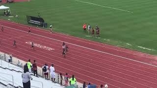 Avery “A-Train” McInnis 100 meter Finals