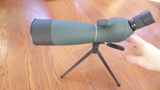 SVBONY SV28 Spotting Scope Review with Digiscoping Footage #ad