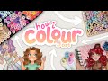 COLOURING LINEART Process Using OHUHU Alcohol Markers