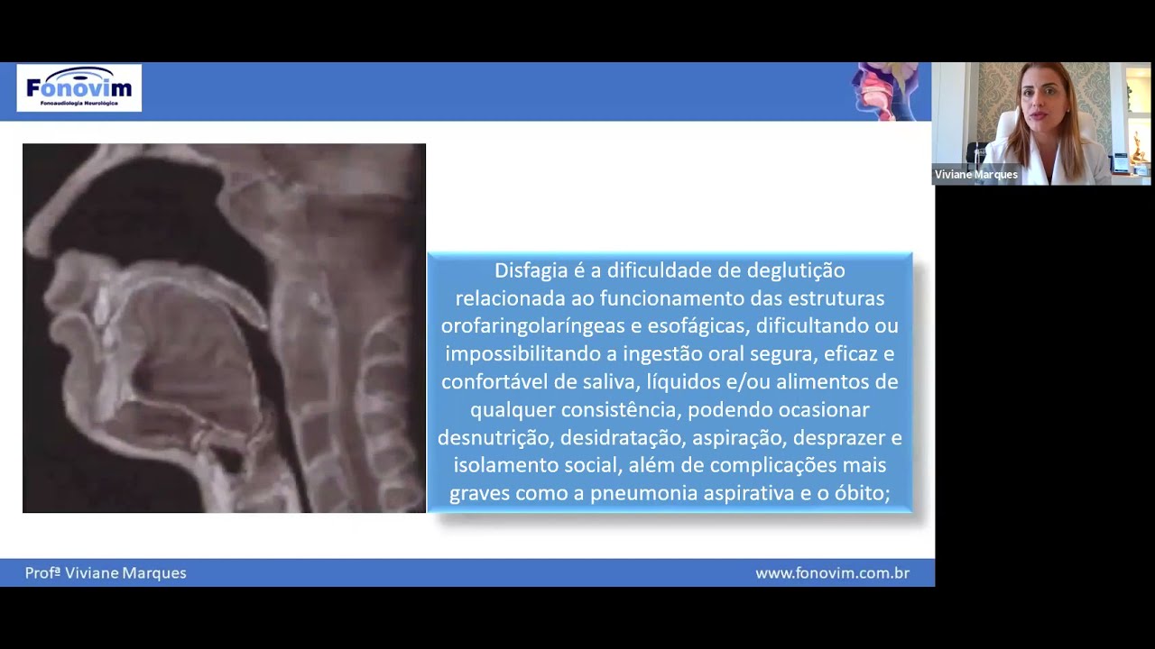 Disfagia, etiologias, fases da deglutição, orientações - Fonovim Fonoaudiologia Neurológica