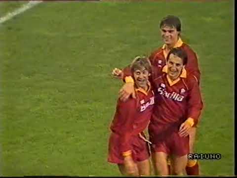 28/11/1990 Uefa Cup Round 3 1st leg AS ROMA v BORDEAUX