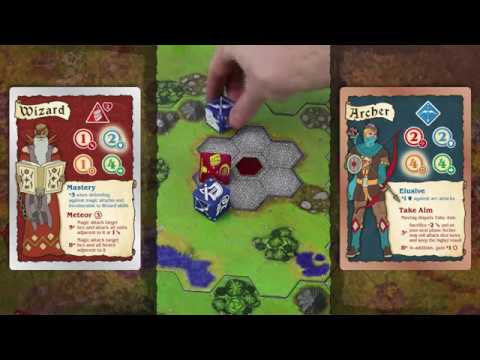 How to Play Dice Wars: Heroes of Polyhedra - The Basics: Moving & Attacking