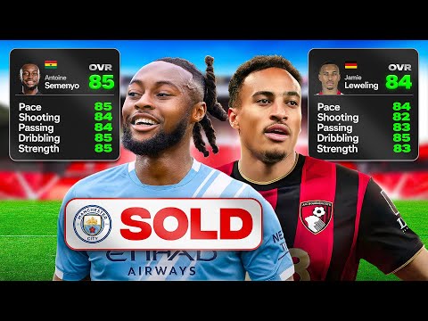 I Rebuild BOURNEMOUTH As SEMENYO Leaves!