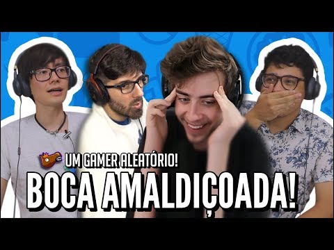 JOVENS REAGEM A BOCA AMALDIÇOADA DOS STREAMERS - UM GAMER ALEATÓRIO
